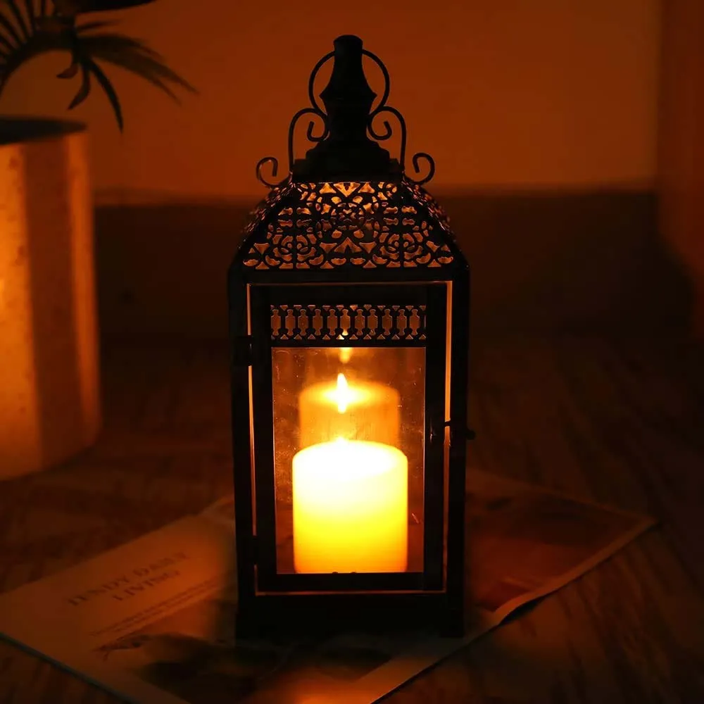 14.5'' High Hanging Candle Lanterns