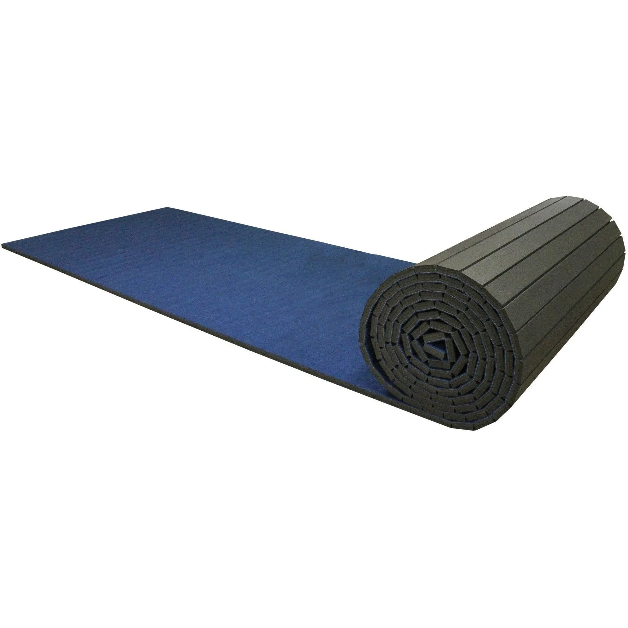 2 x 3 metre Cannons UK Rollaway Gymnastics Wrestling Martial Arts Mat Carpet Top Blue or Black