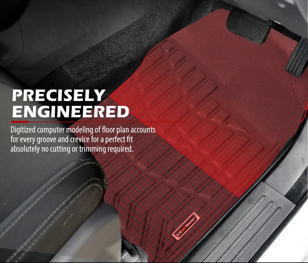 3D TPE Car Floor Mats for ISUZU D-MAX Dual Cab MY 2012~2020 JULY