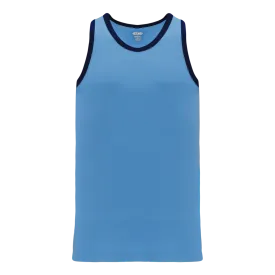 Athletic Knit (AK) B1325L-232 Ladies Sky Blue/Navy League Basketball Jersey