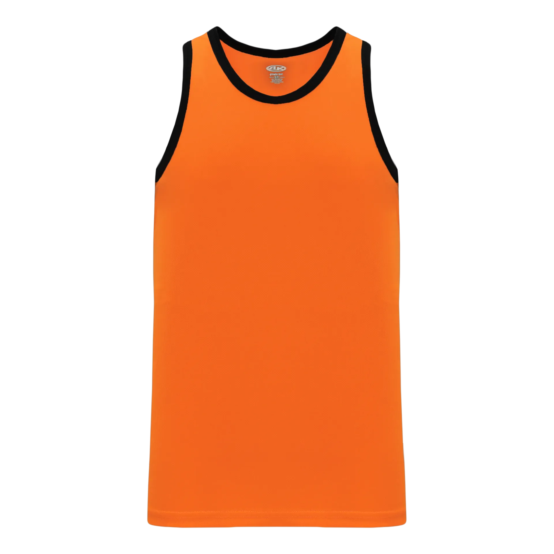 Athletic Knit (AK) B1325M-263 Mens Orange/Black League Basketball Jersey