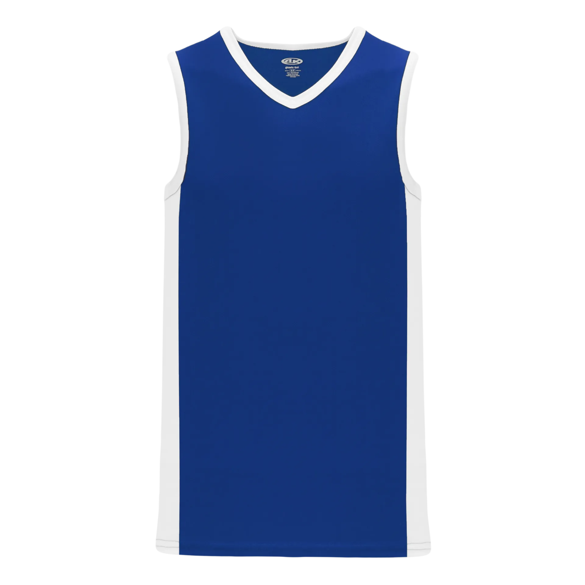 Athletic Knit (AK) B2115M-206 Mens Royal Blue/White Pro Basketball Jersey