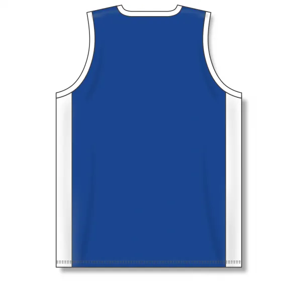 Athletic Knit (AK) B2115M-206 Mens Royal Blue/White Pro Basketball Jersey