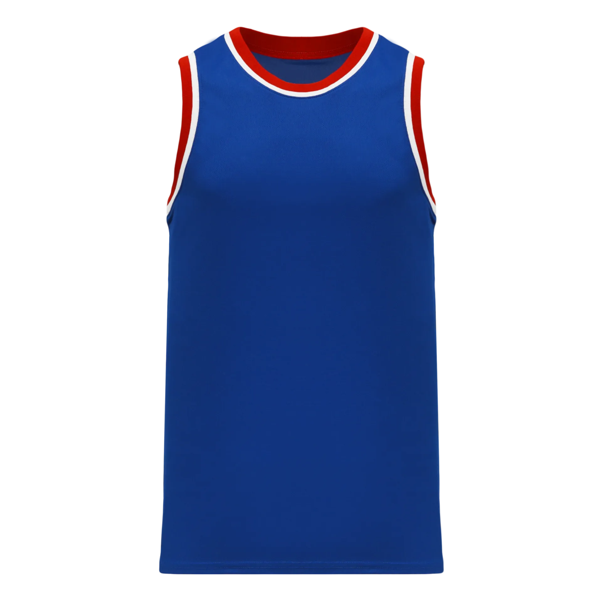 Athletic Knit Pro Cut Basketball Jersey With Knitted Trim