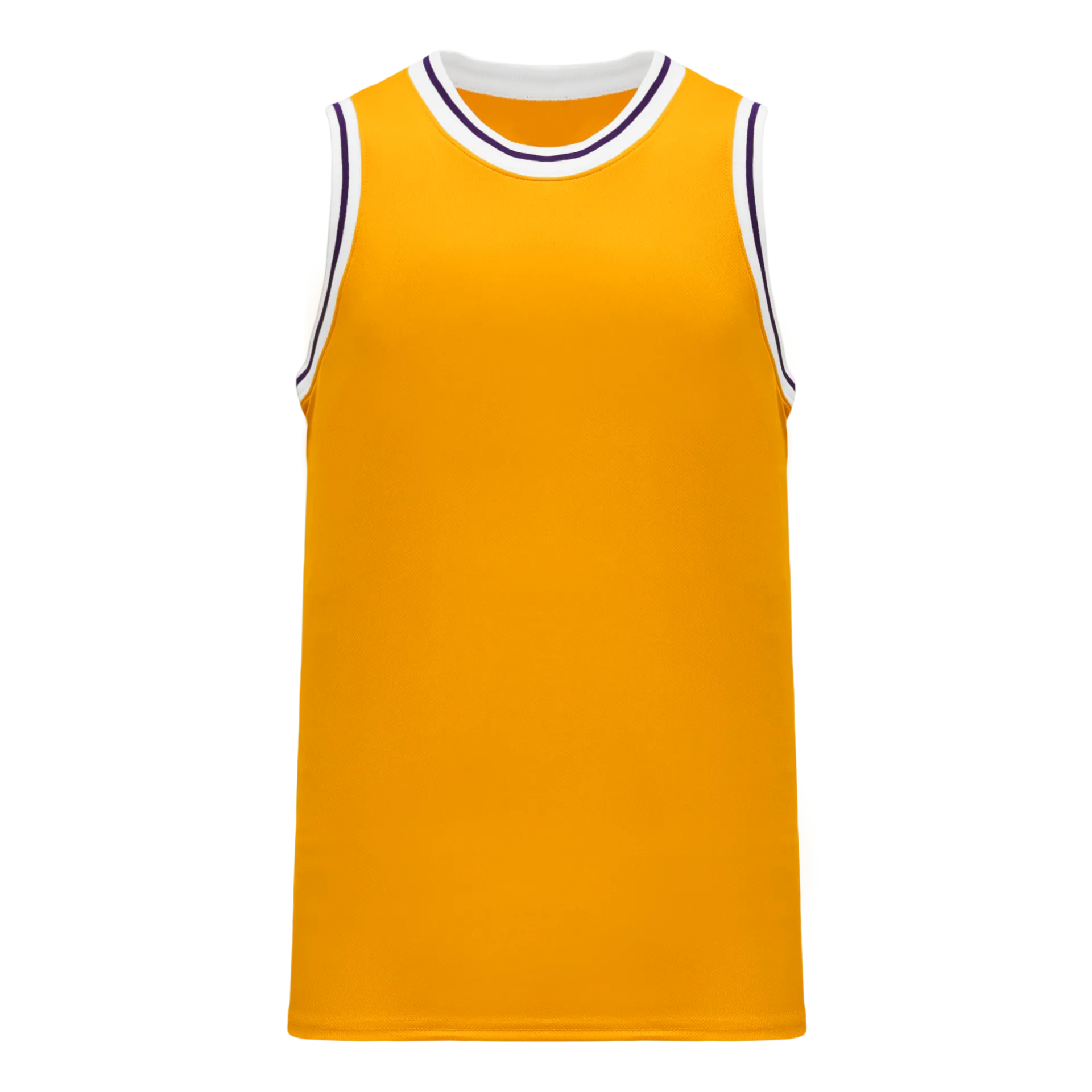 Athletic Knit Pro Cut Basketball Jersey With Knitted Trim