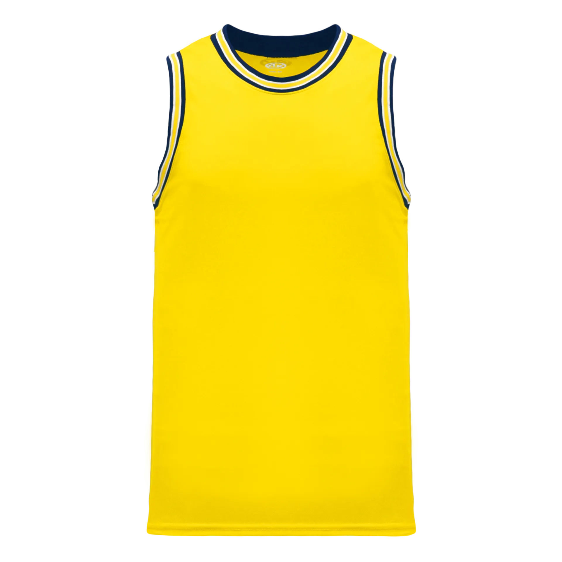 Athletic Knit Pro Cut Basketball Jersey With Knitted Trim