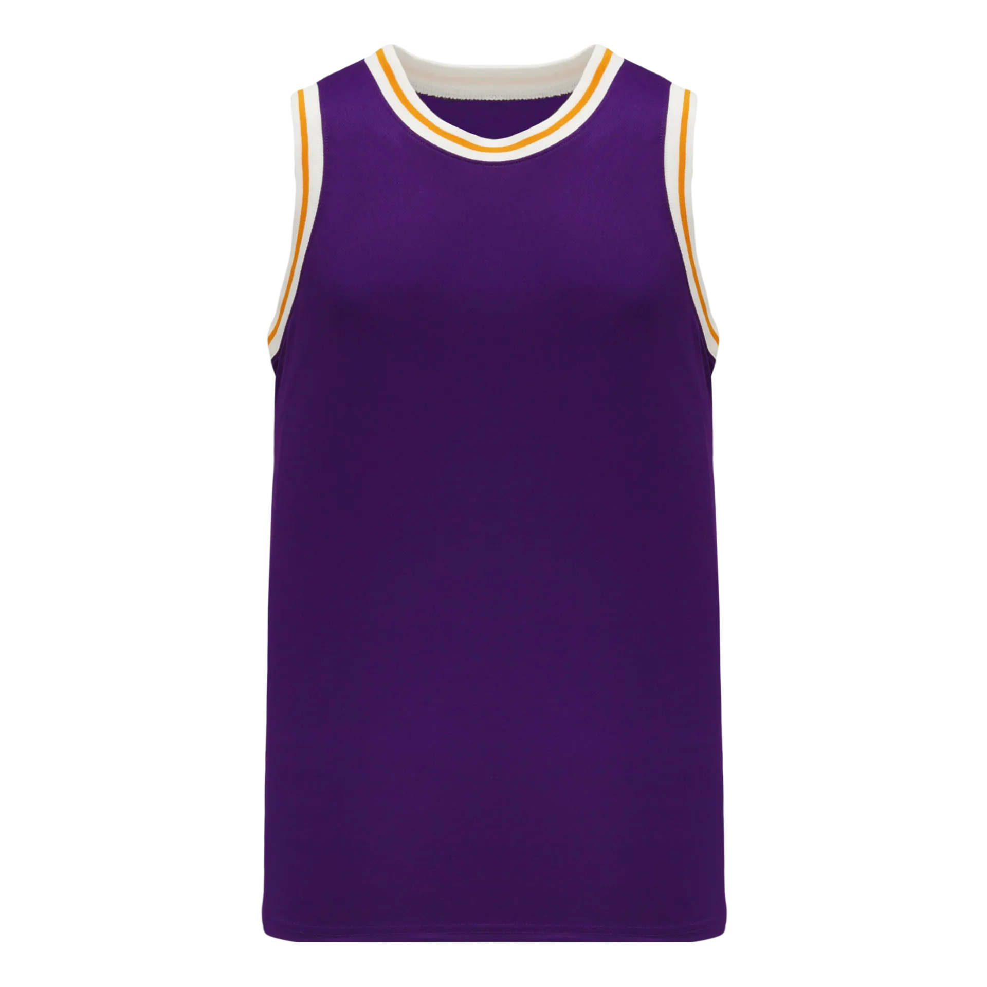 Athletic Knit Pro Cut Basketball Jersey With Knitted Trim