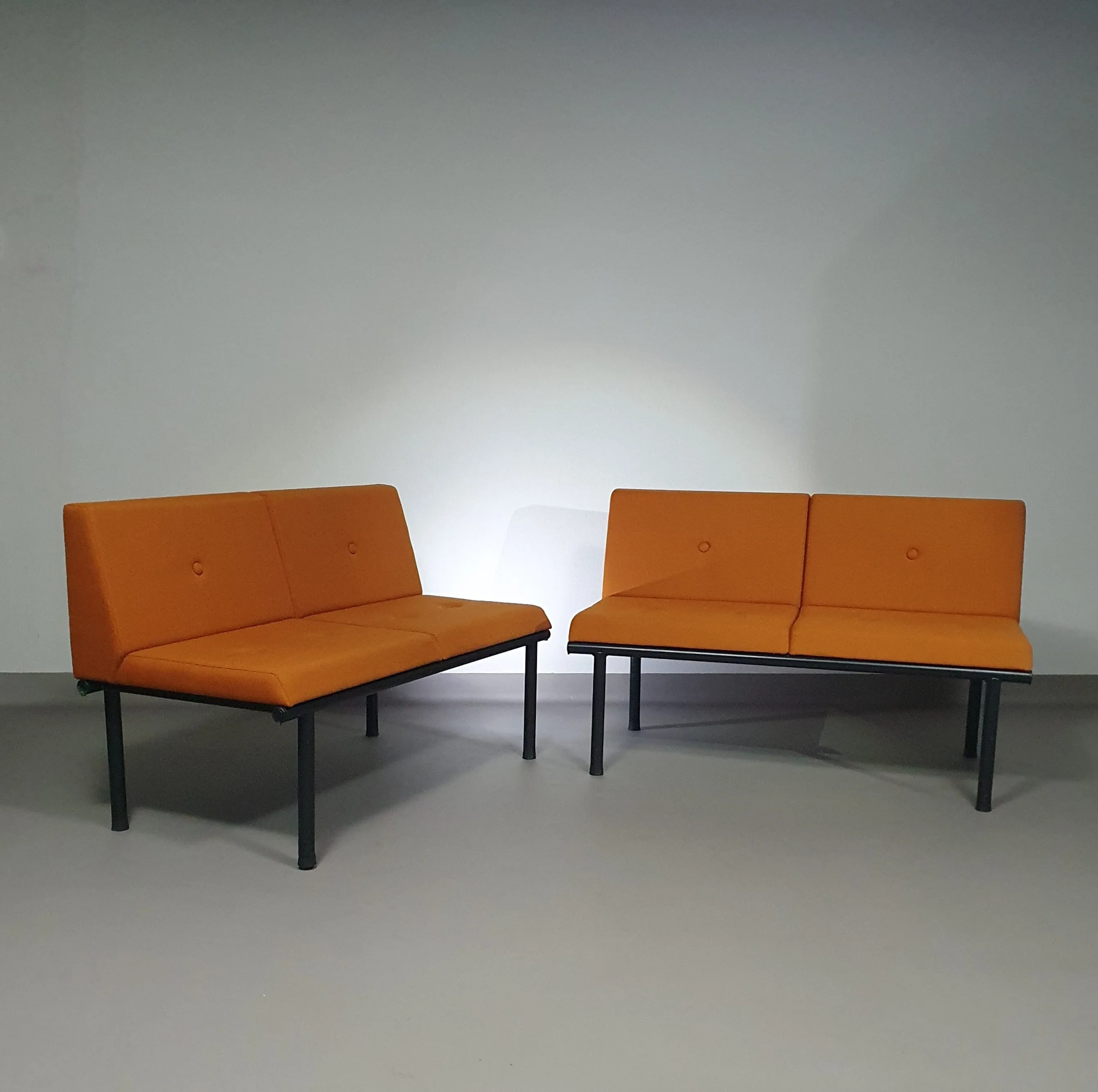 Bas Pruyser benches 2 x for Ahrend / De Cirkel 90s /