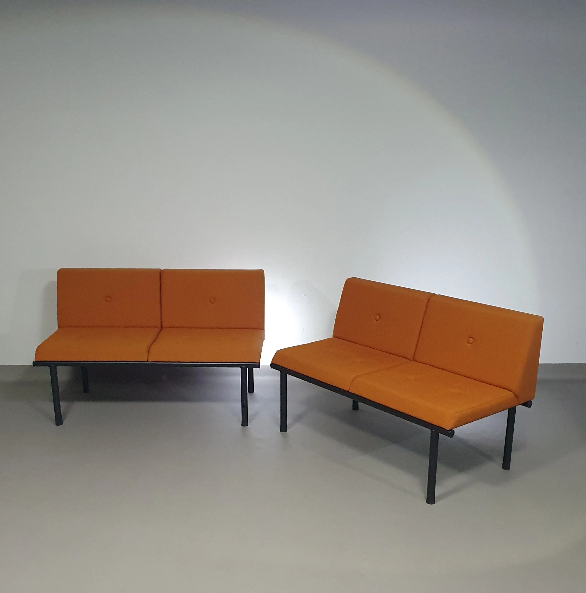 Bas Pruyser benches 2 x for Ahrend / De Cirkel 90s /