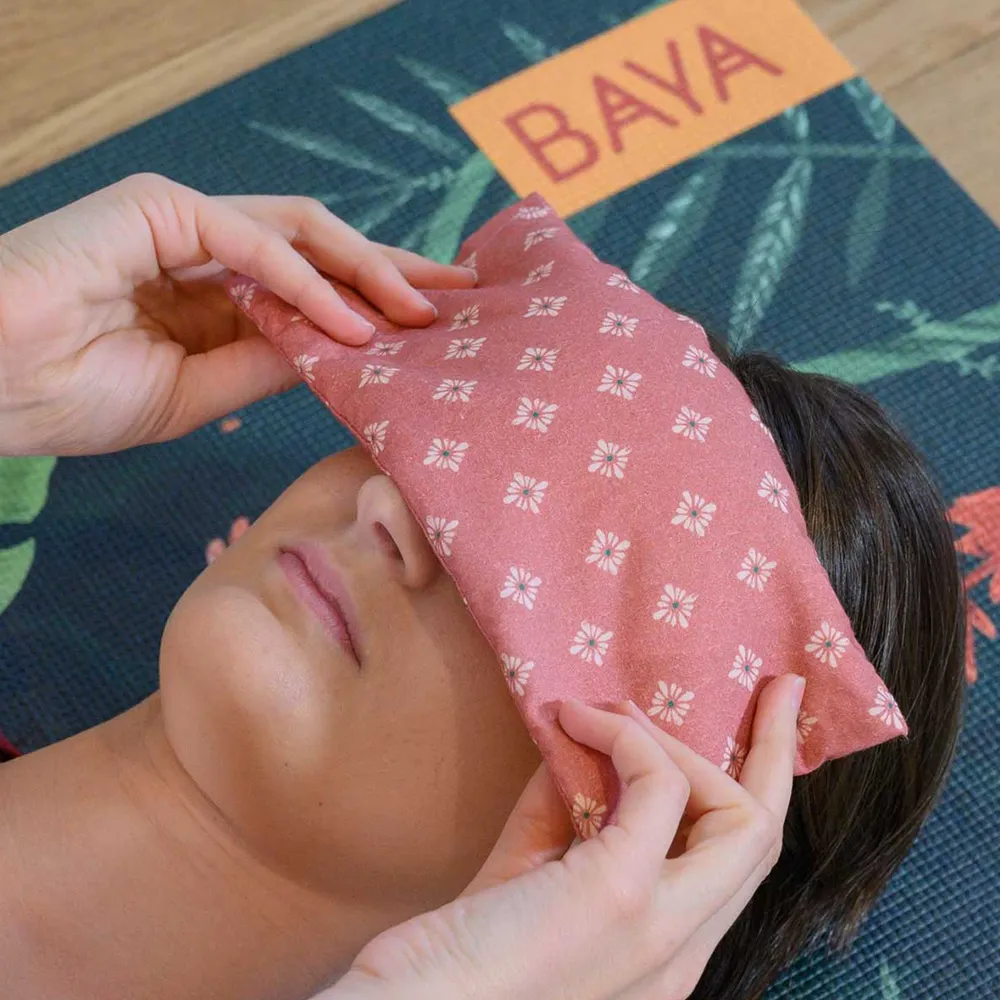 BAYA Yoga Eye Pillow Terracotta Belem