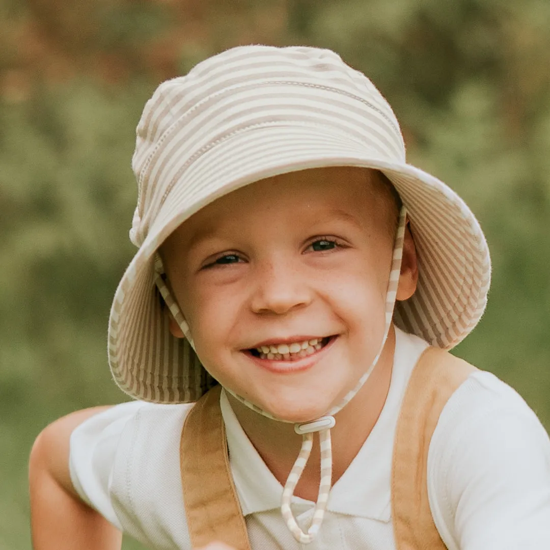 Bedhead Natural Stripe Bucket Hat