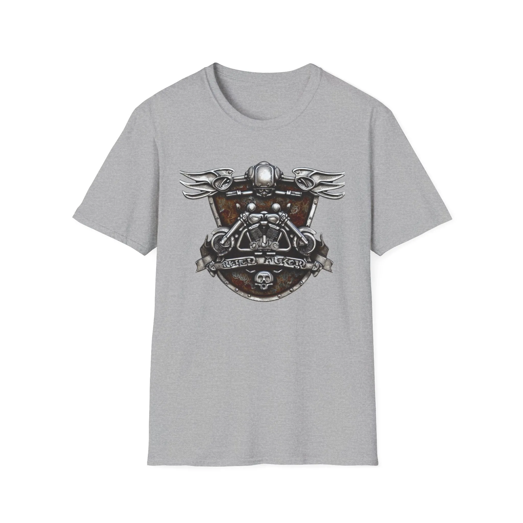 Biker T shirt Emblem