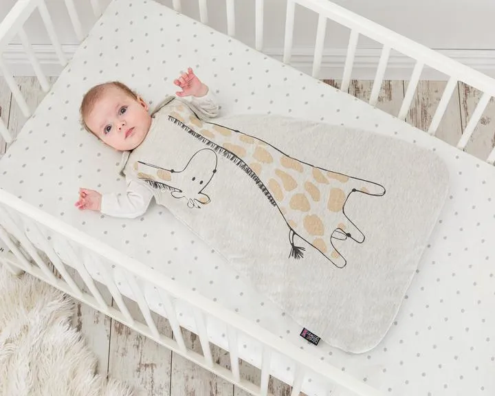 Bizzi Growin Baby Sleeping Bag 6-18 Months 2.5 TOG - Gilbert Giraffe