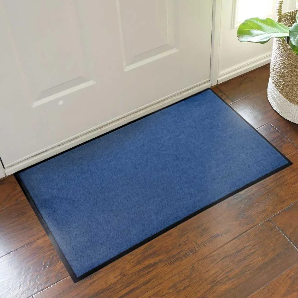 Blue Twister Non-Slip Heavy Duty PVC Barrier Door Mat - Assorted Sizes