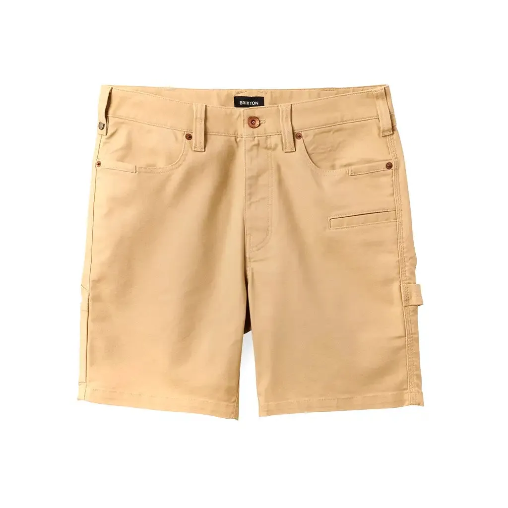 Brixton Builders Carpenter Shorts Shorts Sand