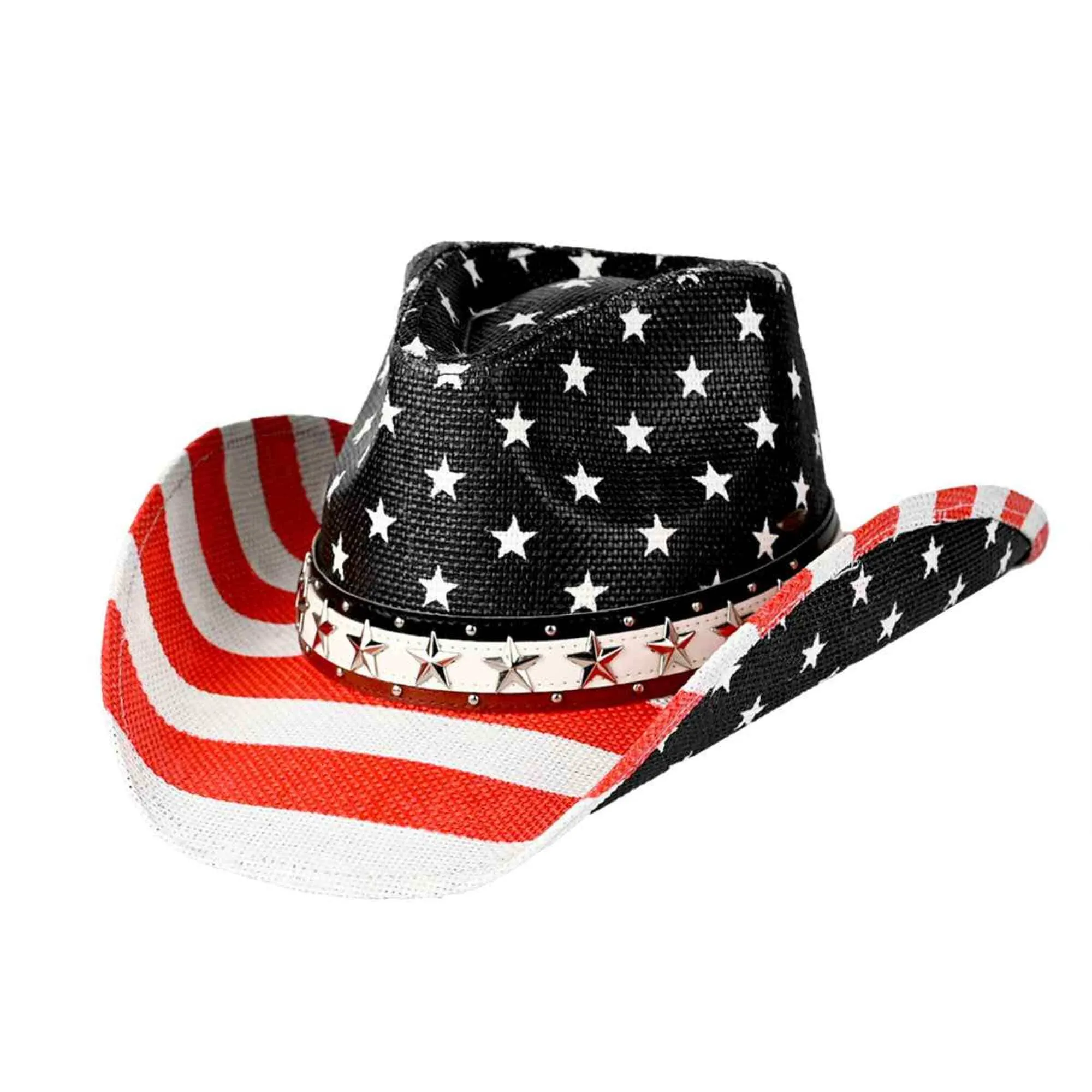 CBC0028 Ouachita USA Print Cowboy Hat