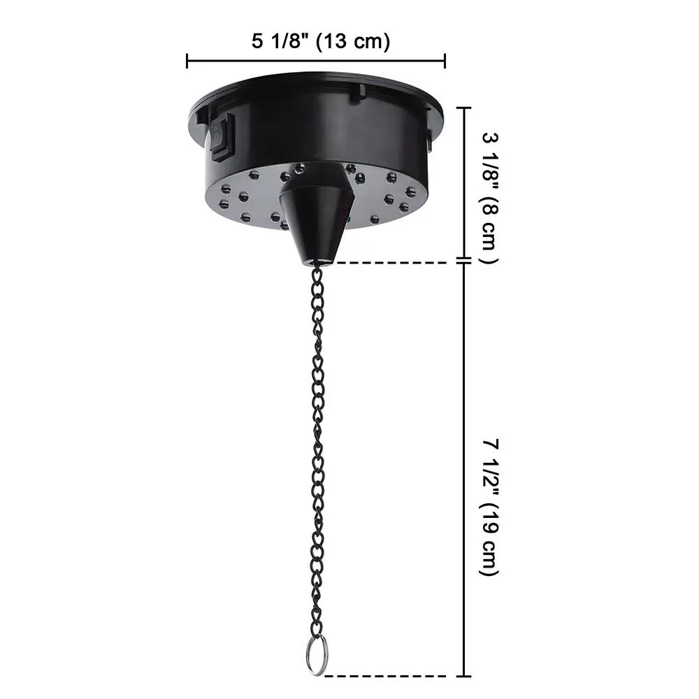 Disco Ball Motor with RGBW Lights