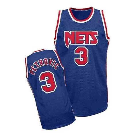 Drazen Petrovic New Jersey Nets Throwback Basketball Jersey