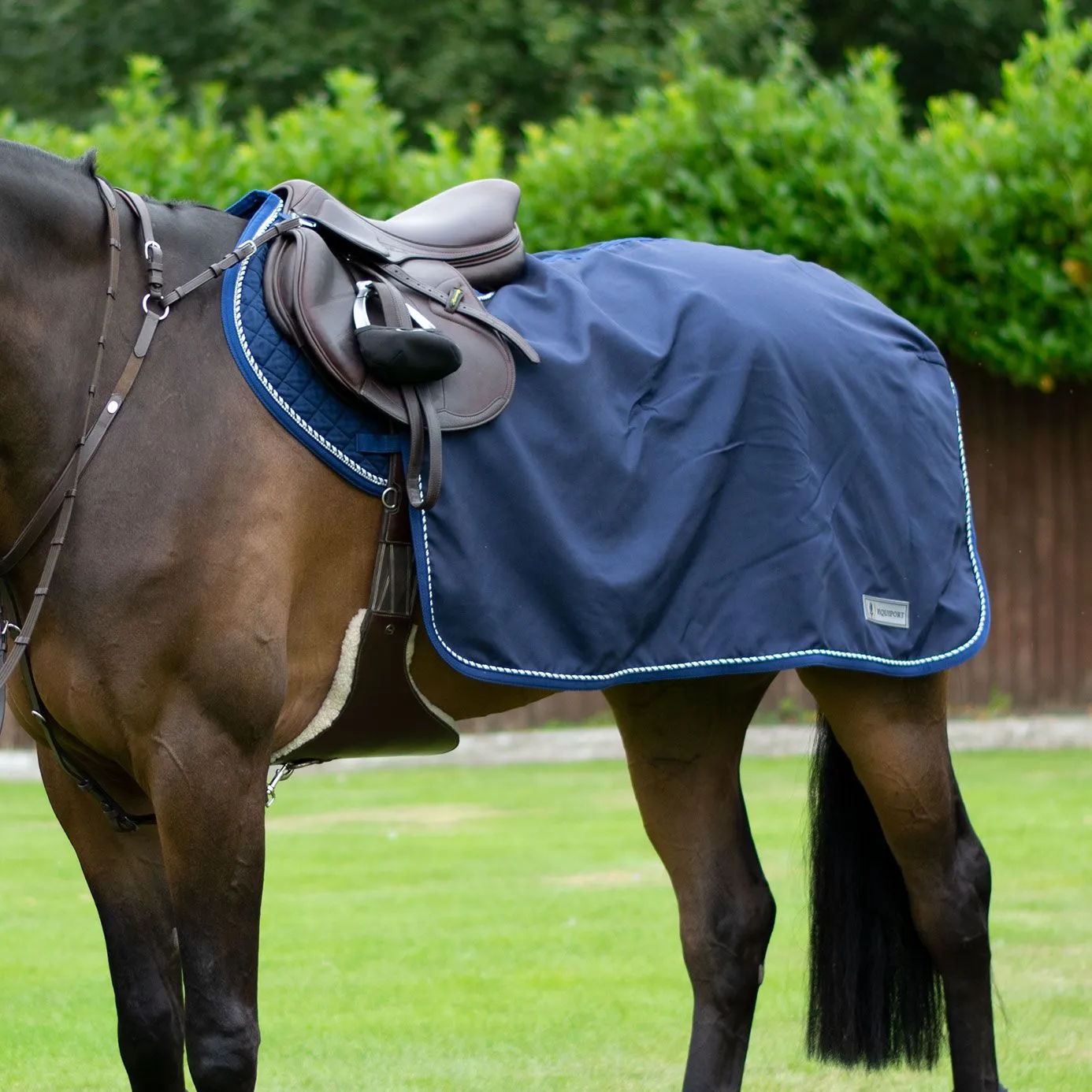 Certainly! A more optimized title for the Equiport Quarter Exercise Sheet could be:

Premium Equiport Quarter Exercise Sheet - Durable, Non-Slip Equestrian Training Mat for Horses 

Feel free to adjust further based on your target audience or specific features you want to highlight!