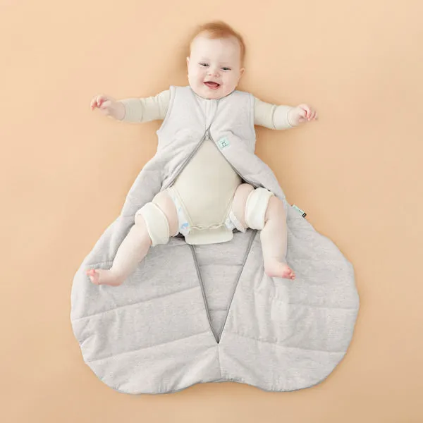 ergoPouch Hip Harness Jersey Sleeping Bag 2.5 TOG - Grey Marle - 8 to 24 Months