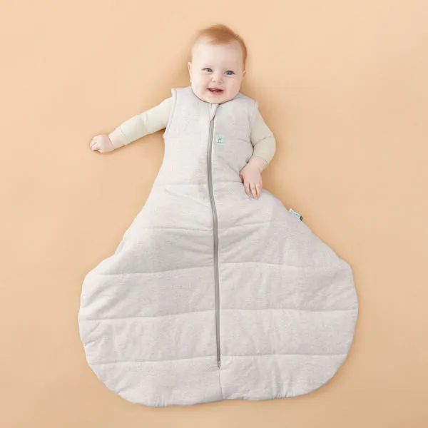 ergoPouch Hip Harness Jersey Sleeping Bag 2.5 TOG - Grey Marle - 8 to 24 Months