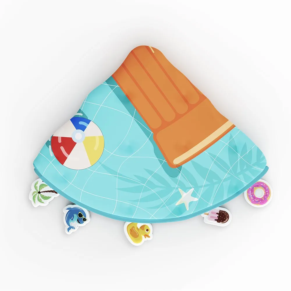 Fancy Fluff Organic Baby Play Mat- Pool