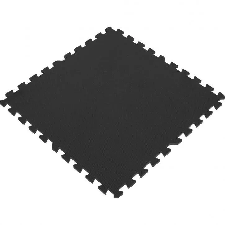 Floor Mat Set - 8 Mats - Black