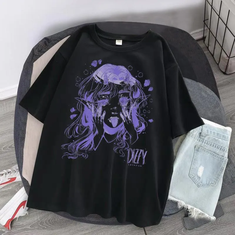 Fox Creative Short Sleeve Loose T-shirt