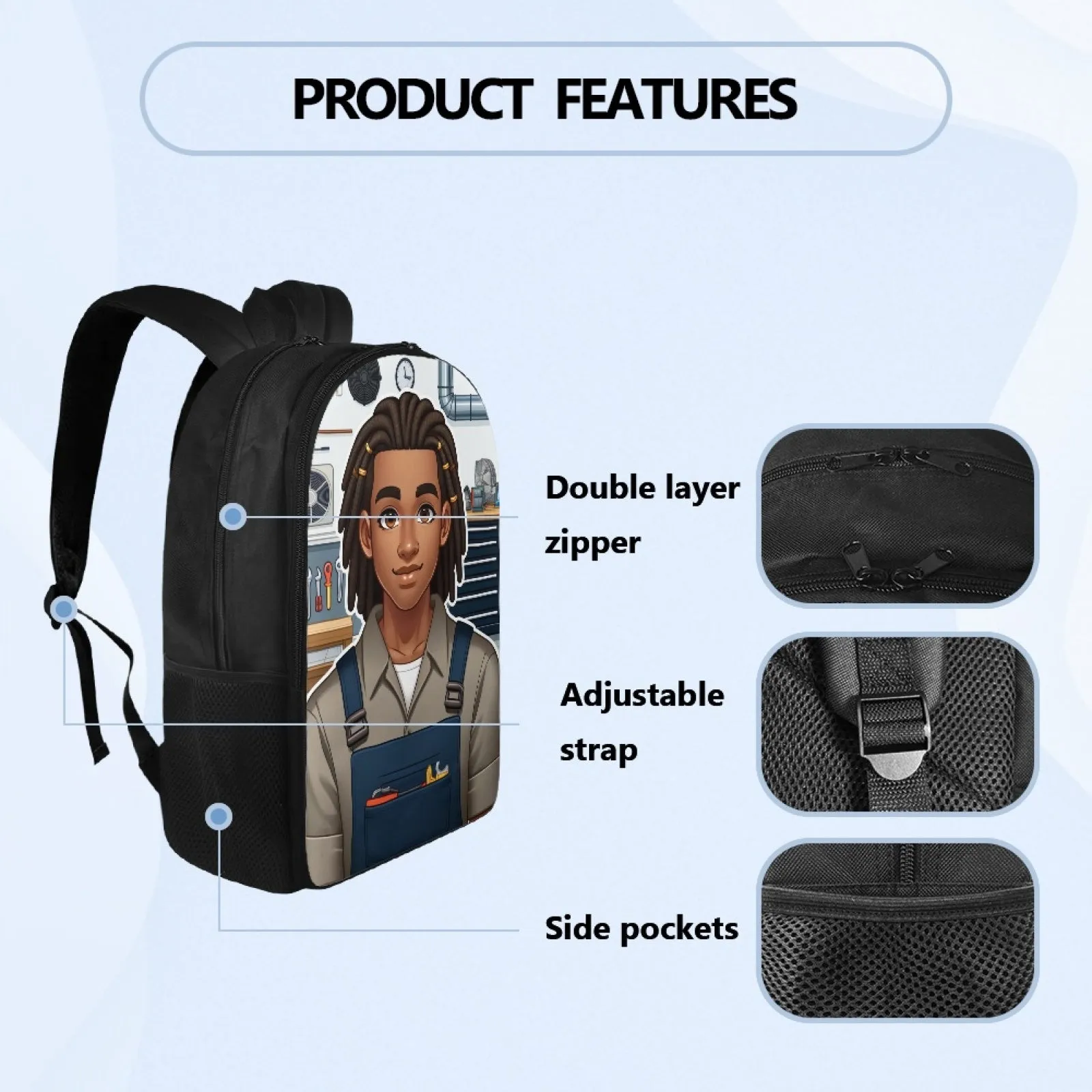 Hakeem HVAC - Backpack