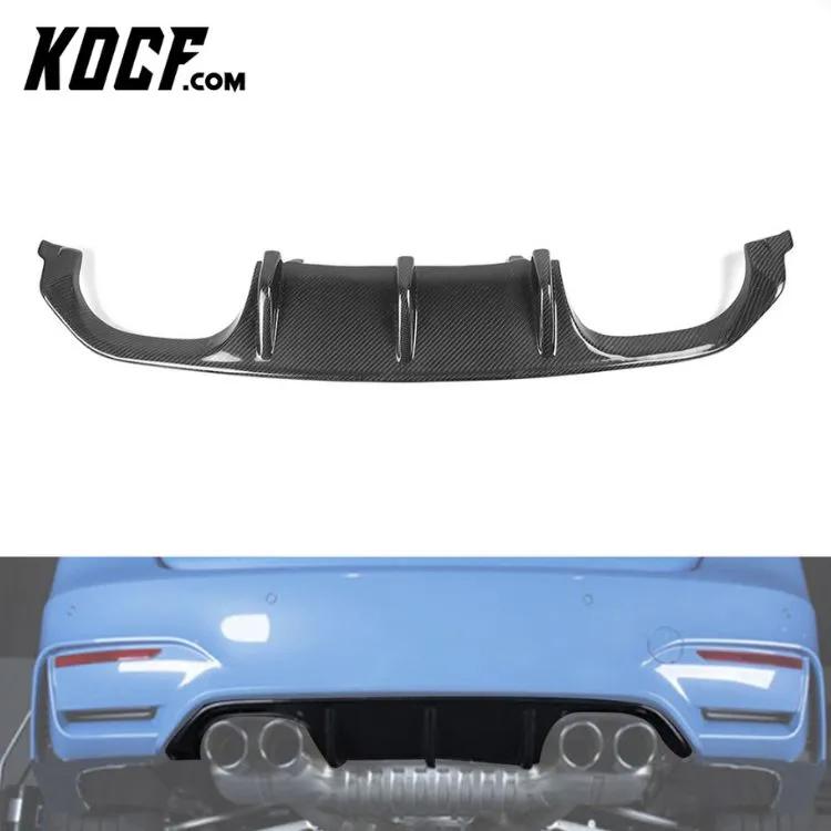 Hot Sales F80 M3 F82 M4 M Performance Style Carbon Fiber Rear Bumper Diffuser Lip 2014-2019