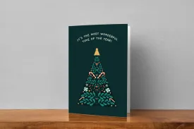 'It's the Most Wonderful Time of the Year!' Badminton Christmas Card