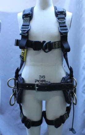 Jelco Tower Arc Flash Combo Harness with 4D Stacked Belt - 40441-40453