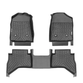 Kiwi Masters 3D TPE Car Floor Mats for Holden Colorado Dual Cab | 2012 - 2020