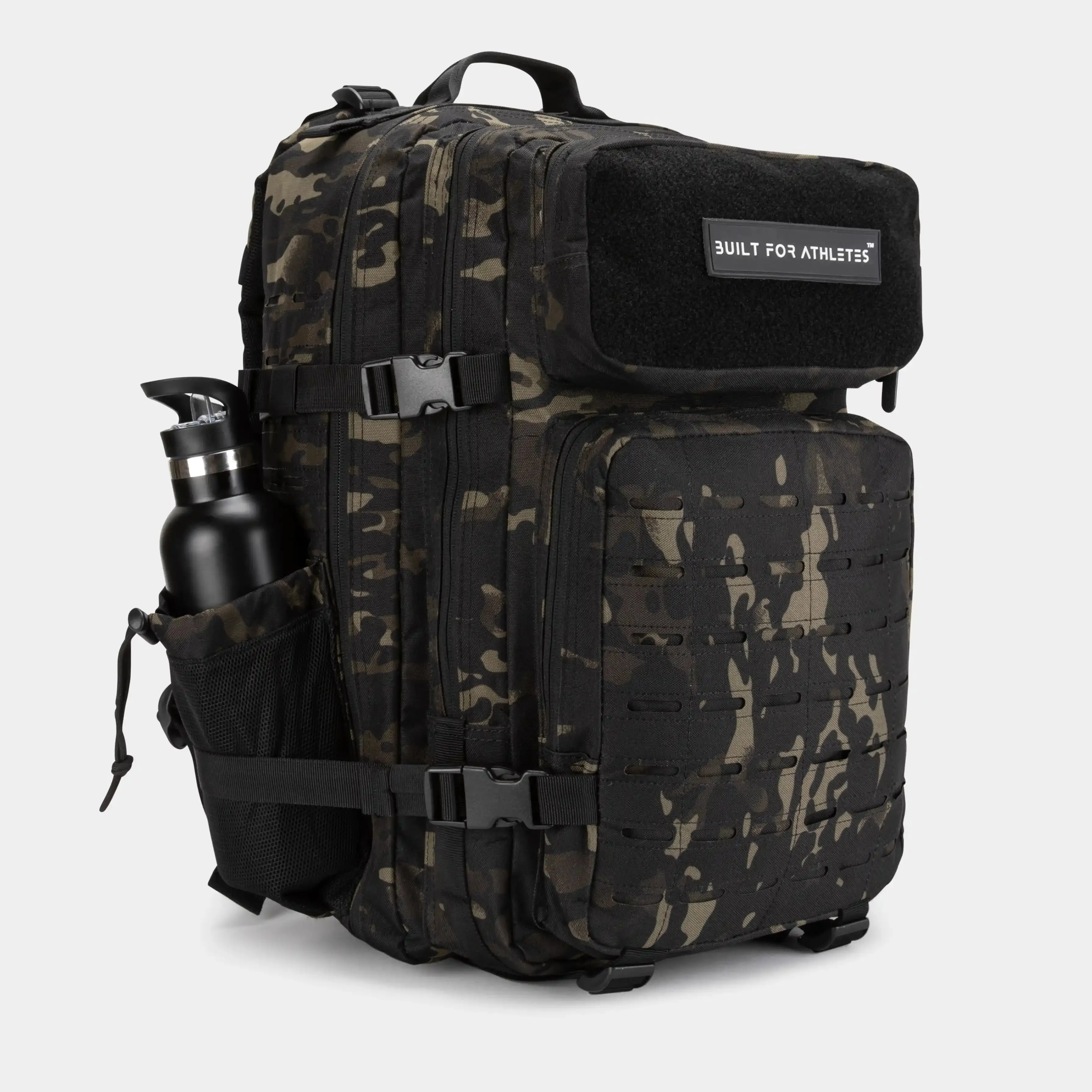 Large Black Camo Gym Backpack