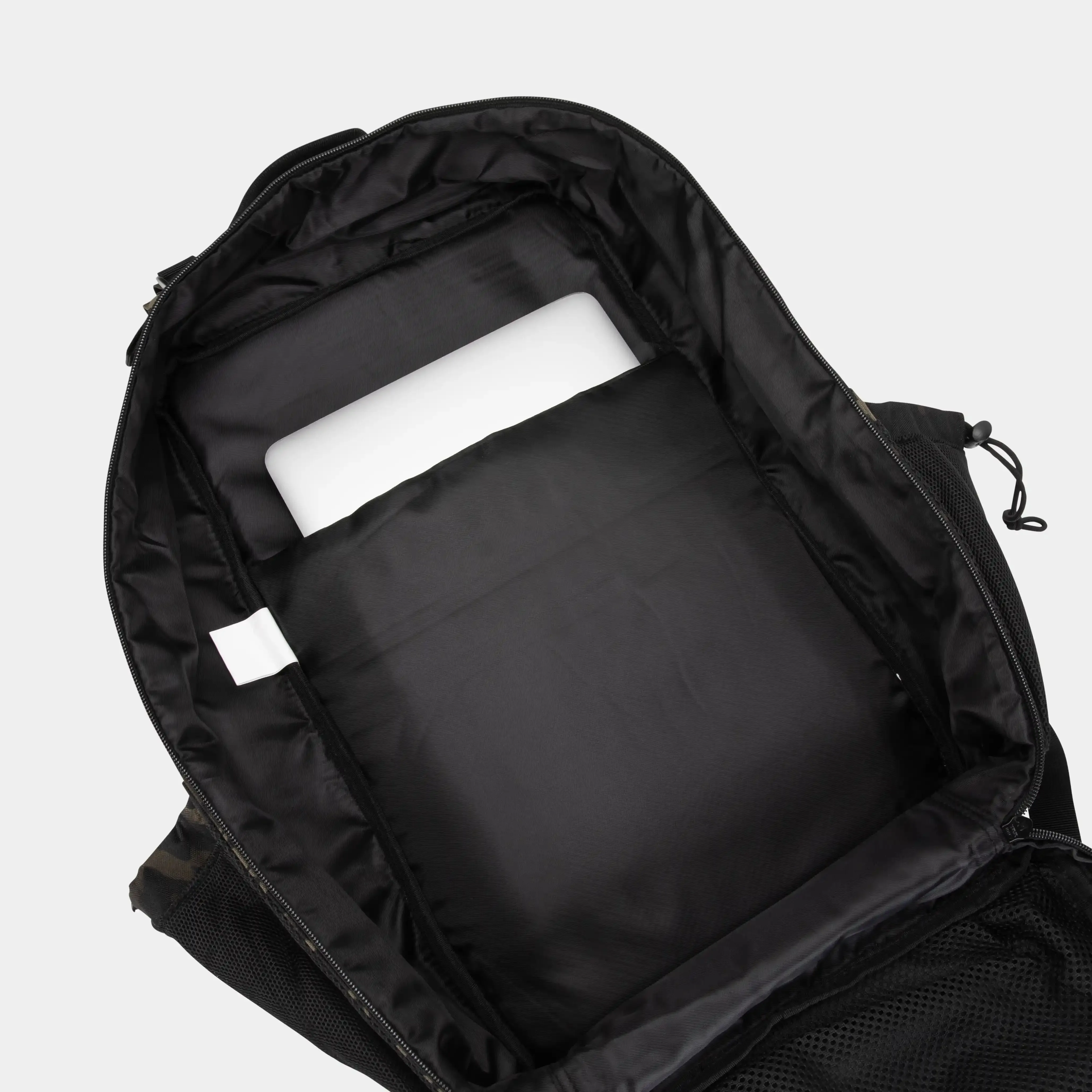 Large Black Camo Gym Backpack