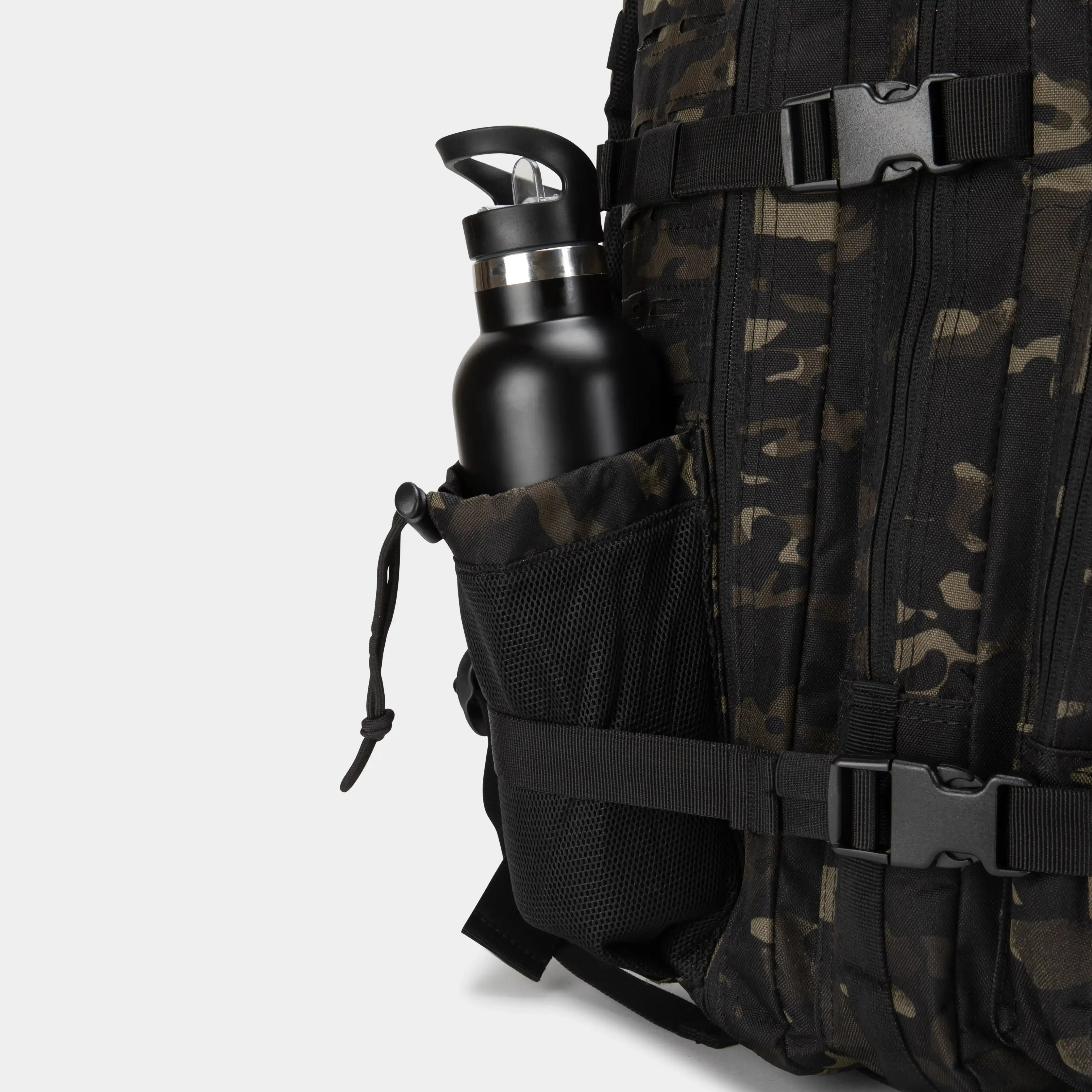 Large Black Camo Gym Backpack