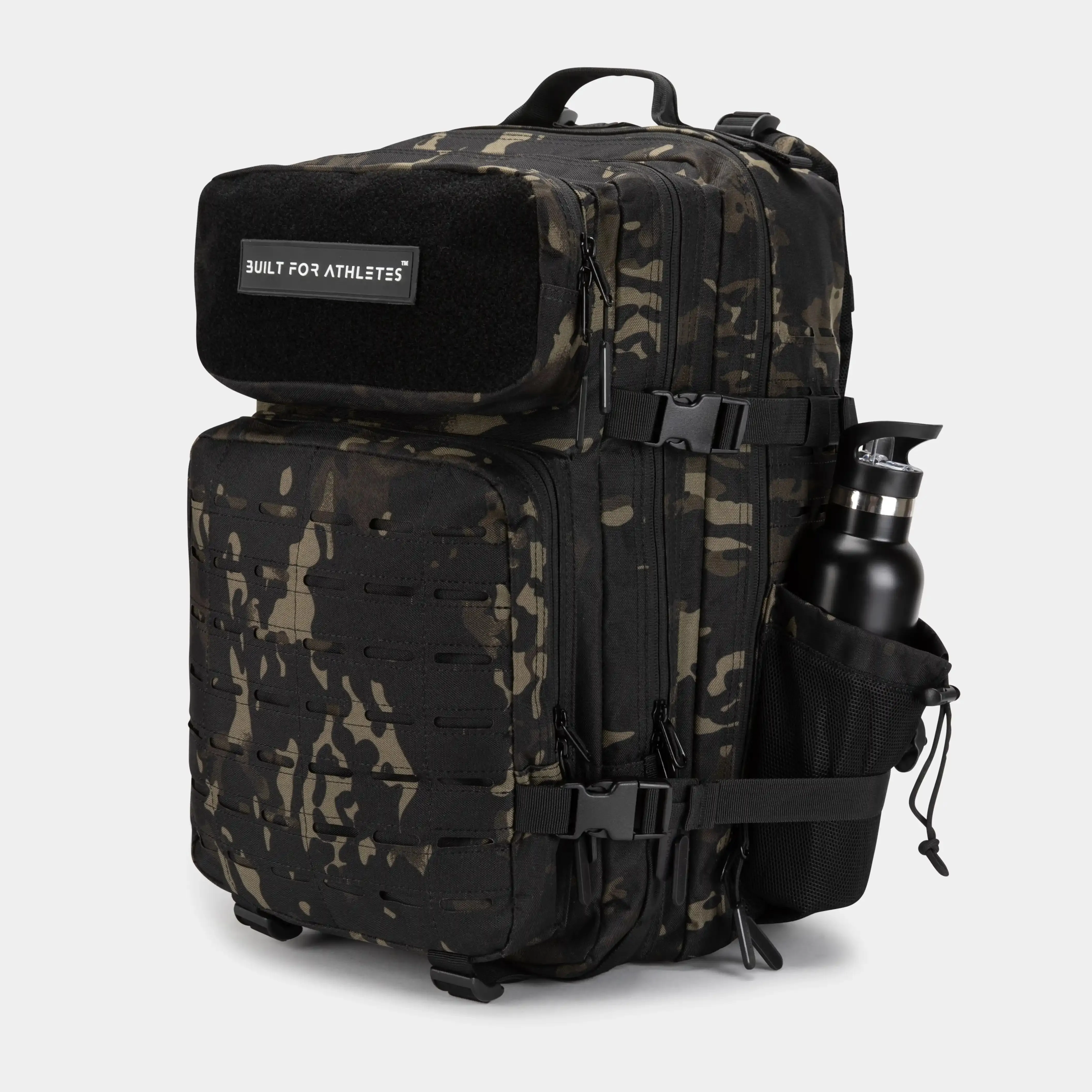 Large Black Camo Gym Backpack