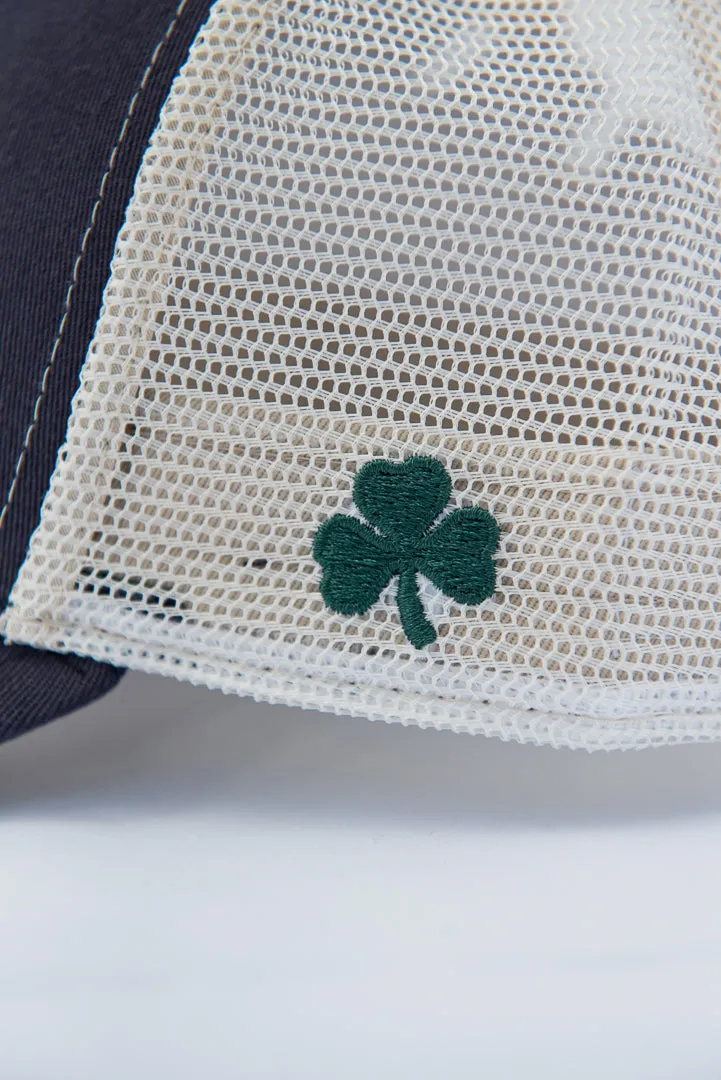 Lucky Trucker - Navy Snapback Hat