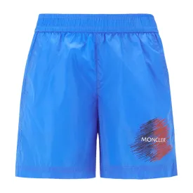 Moncler Blue Swim Shorts