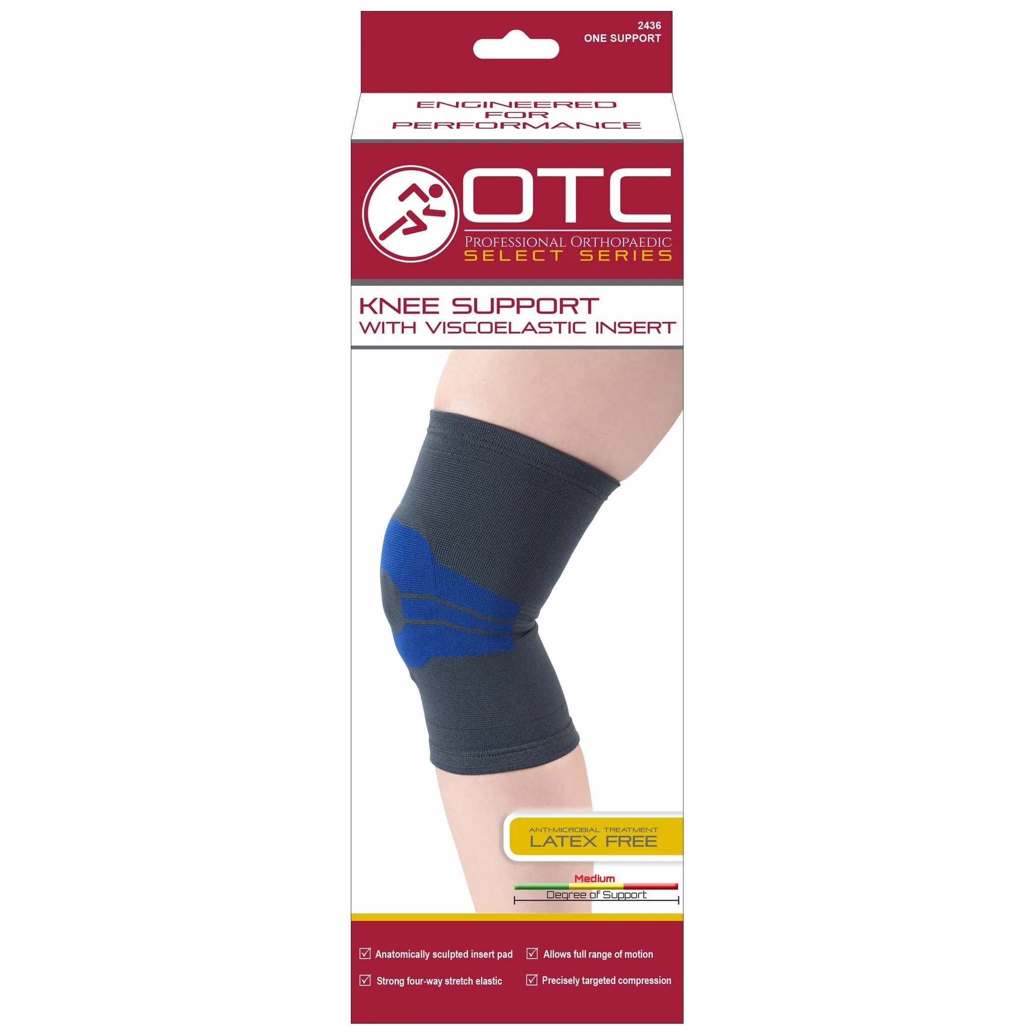 OTC KNEE SUPP W/ GEL INSERT-2436 - clearance