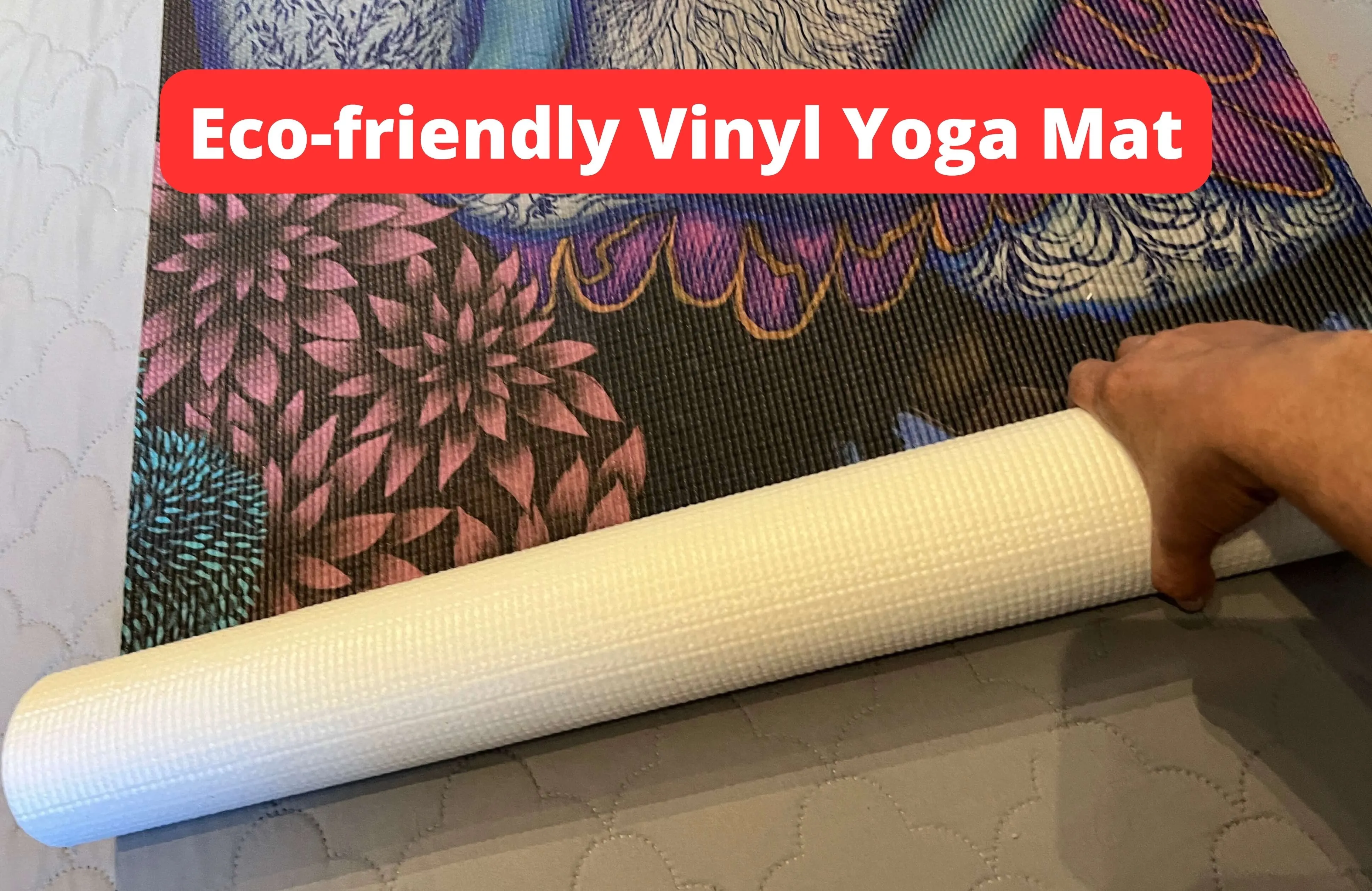 Pink Night Yoga Mat