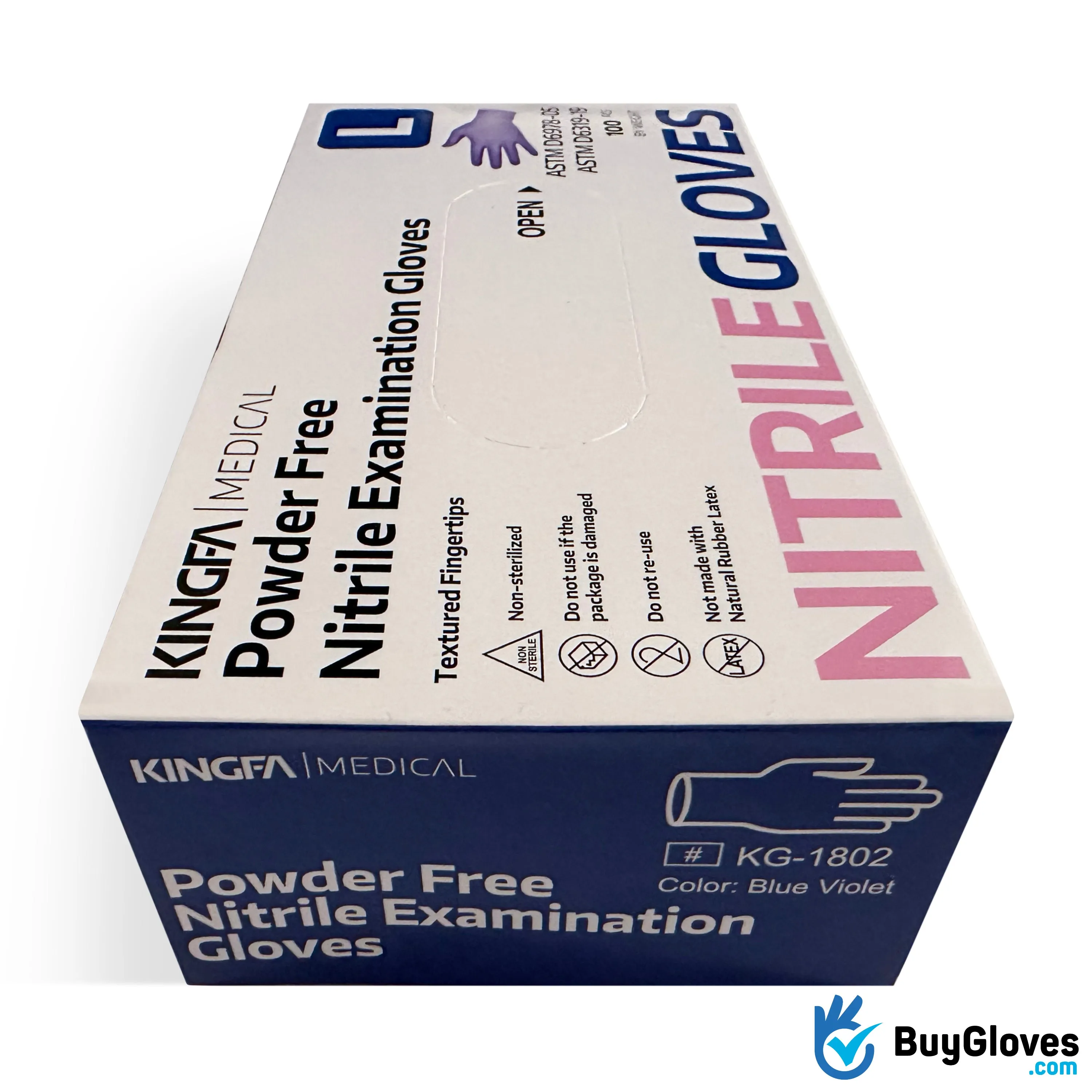 Purple Nitrile Exam Gloves 5 Mil - 1000 Count