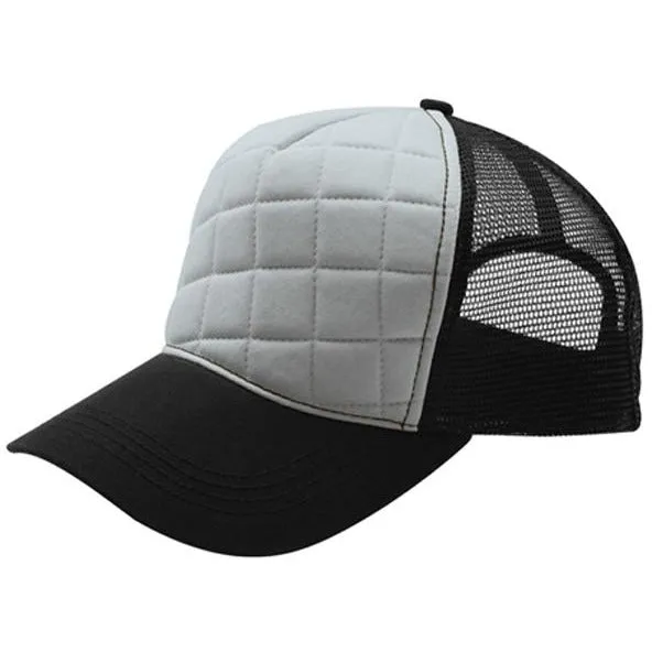 Quilted Foam Front Trucker Mesh Hats