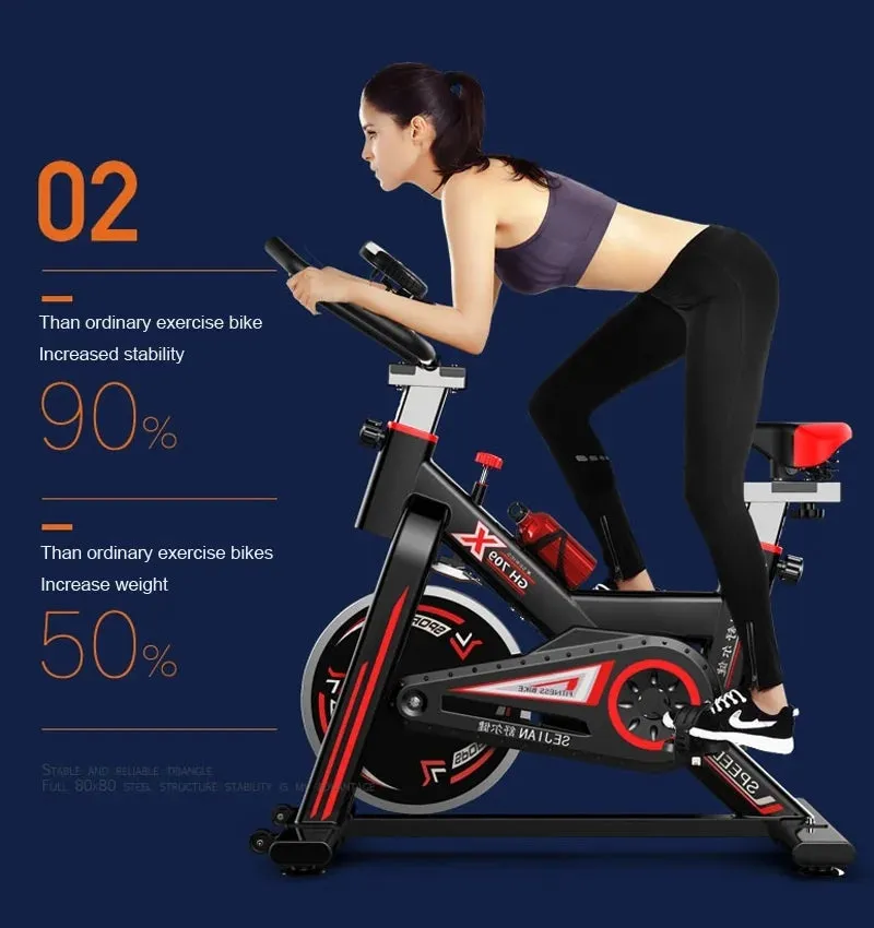 Stationary Indoor Cycling Spin Workout Bike