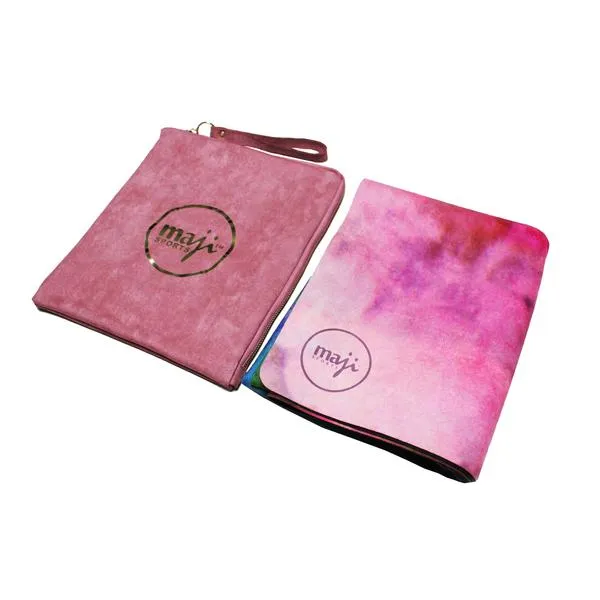 Suede & Natural Rubber Travel Yoga Mat