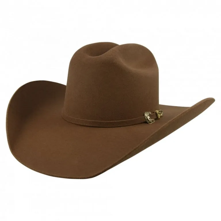 Tombstone 20X Cowboy Felt Hat Roper Shape Brown Walnut TOM-4211