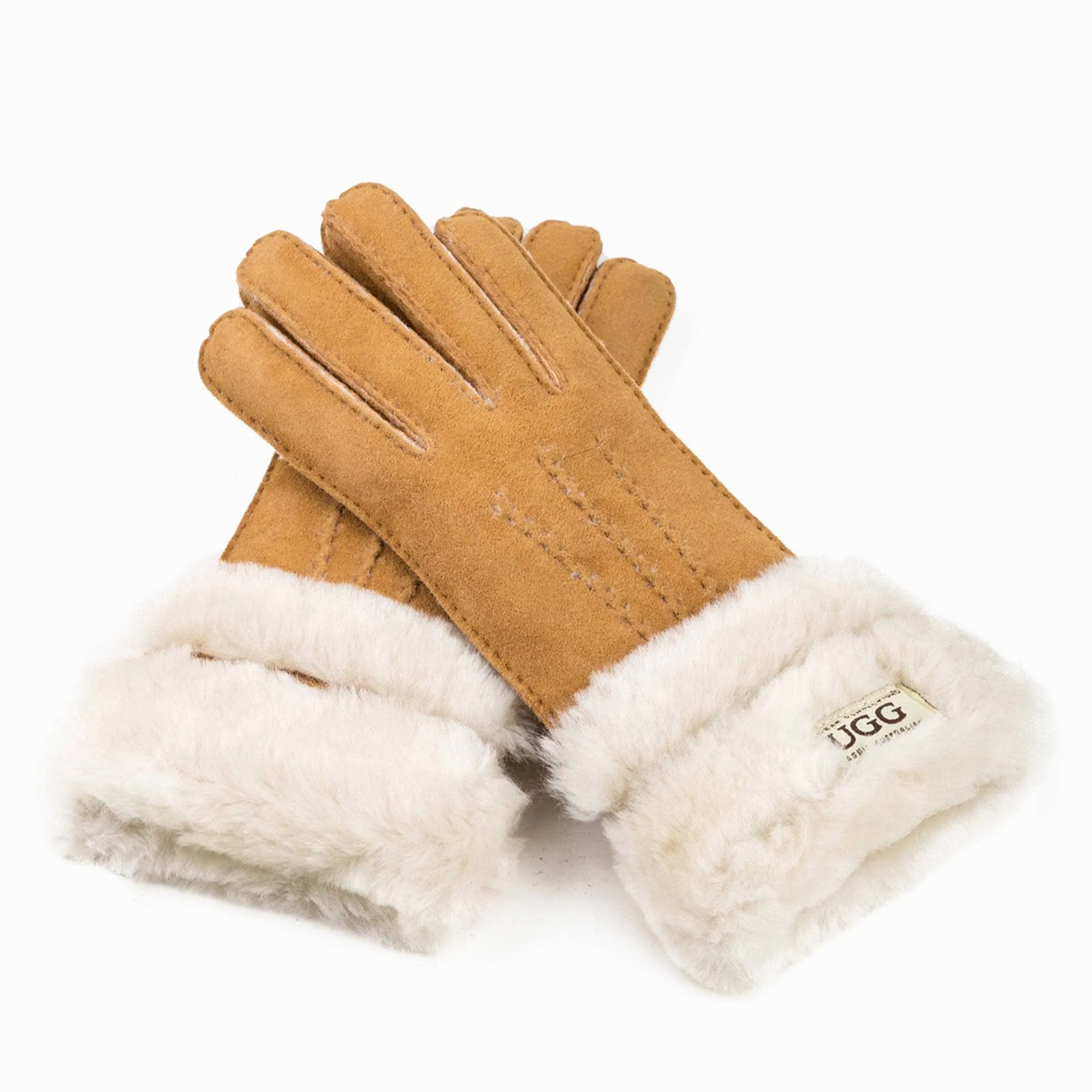 UGG Premium Double Cuff Sheepskin Gloves