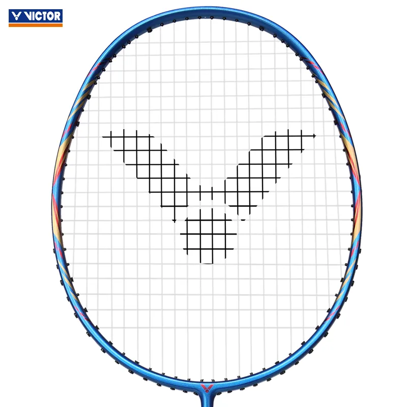 Victor DriveX 888H Strung Badminton Racket [Blue] DX-888H-F